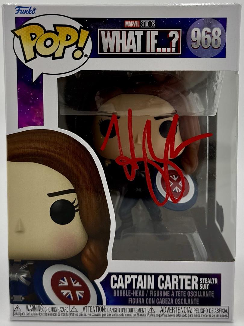 Hayley Atwell signed Funko #968 "What If..." - Beckett COA